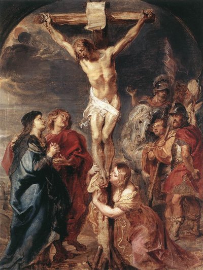 Christus aan het kruis door Peter Paul Rubens